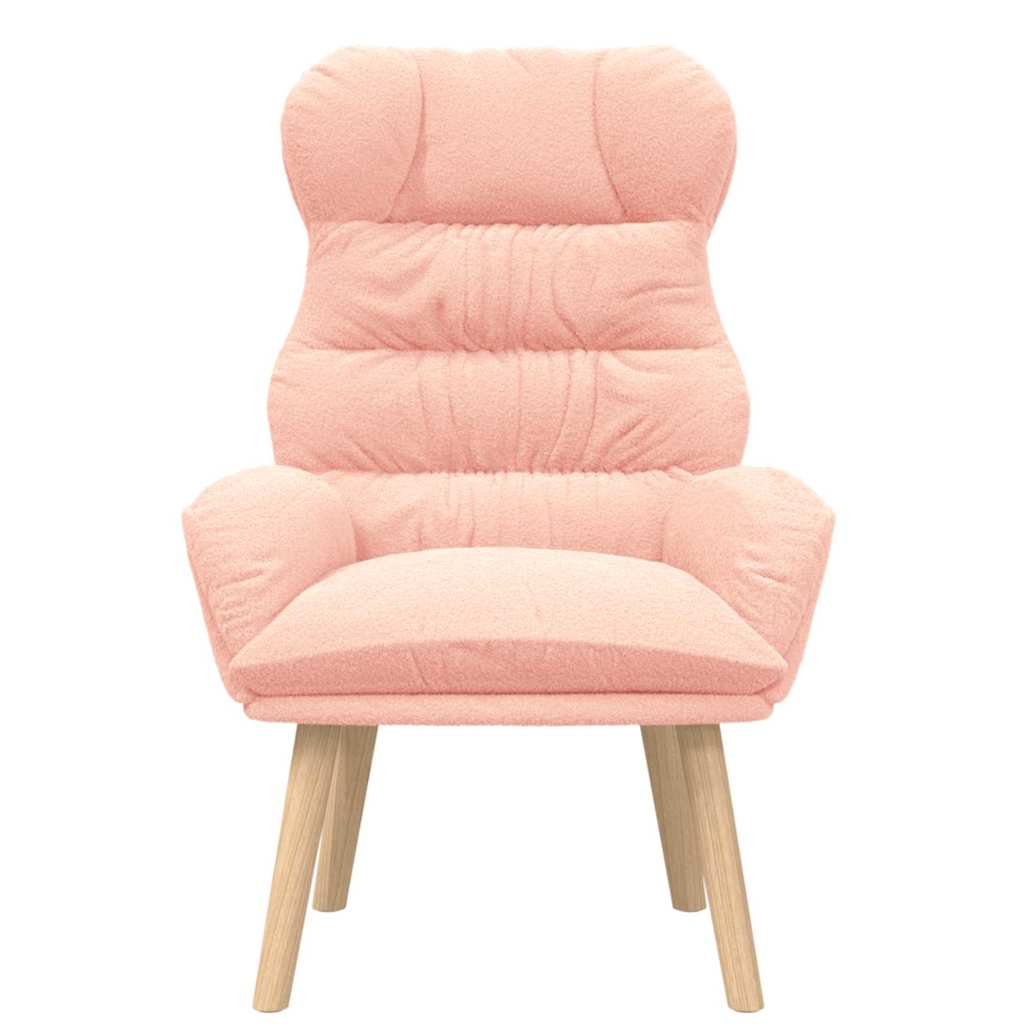 Sedia rilassante Rosa 69 x 74 x 93 cm Tessuto