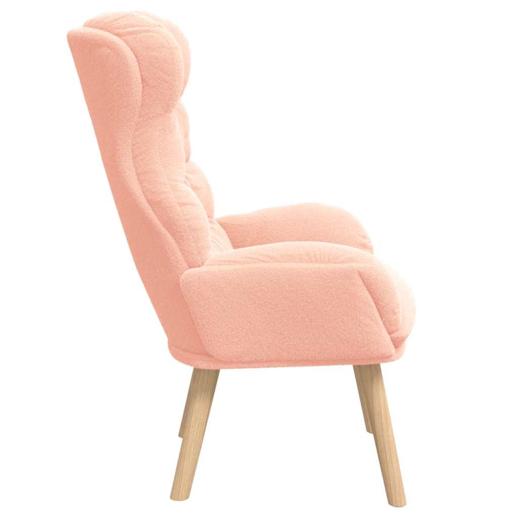 Sedia rilassante Rosa 69 x 74 x 93 cm Tessuto