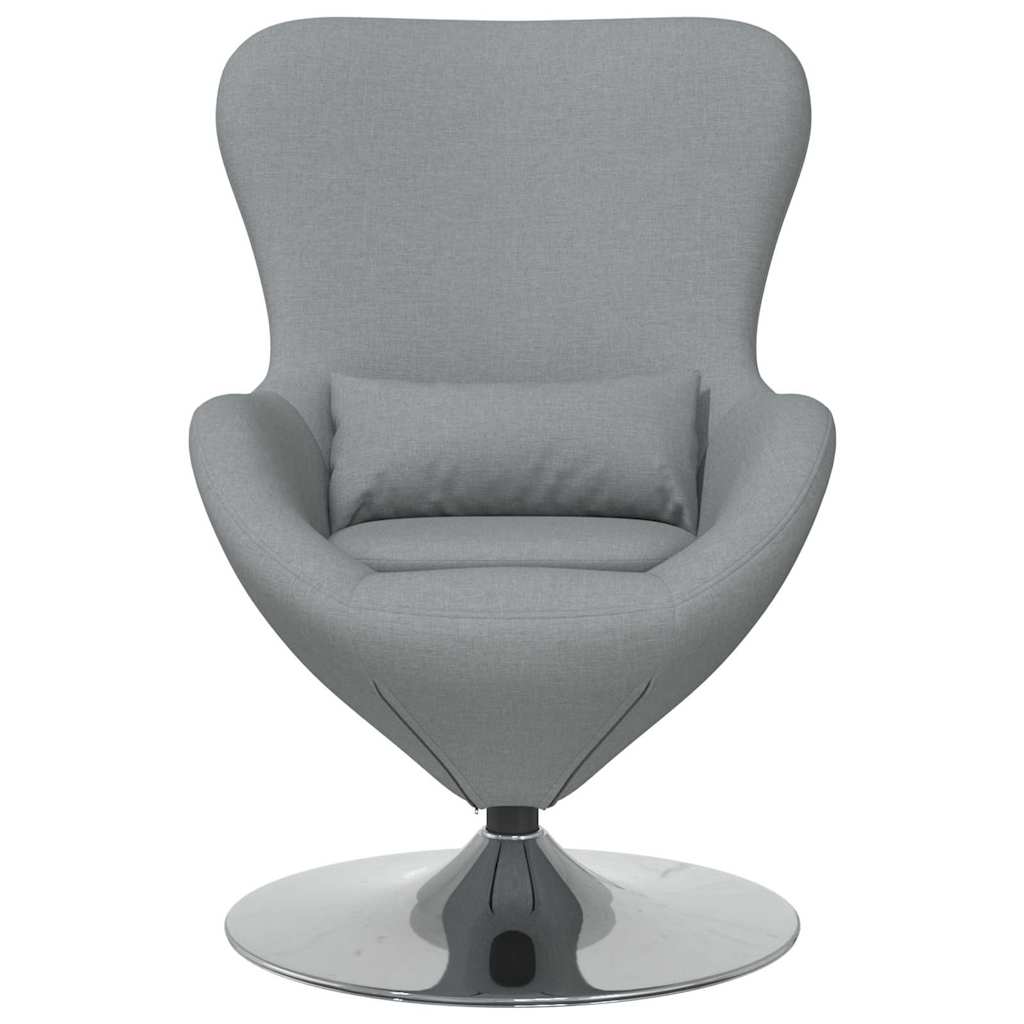 Poltrona uovo Grigio chiaro Tessuto
