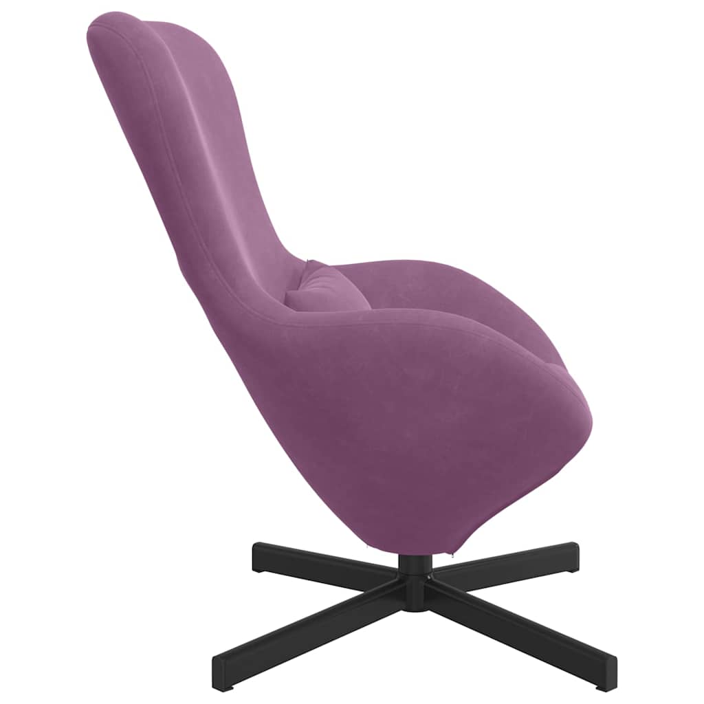 Poltrona uovo Viola Velluto