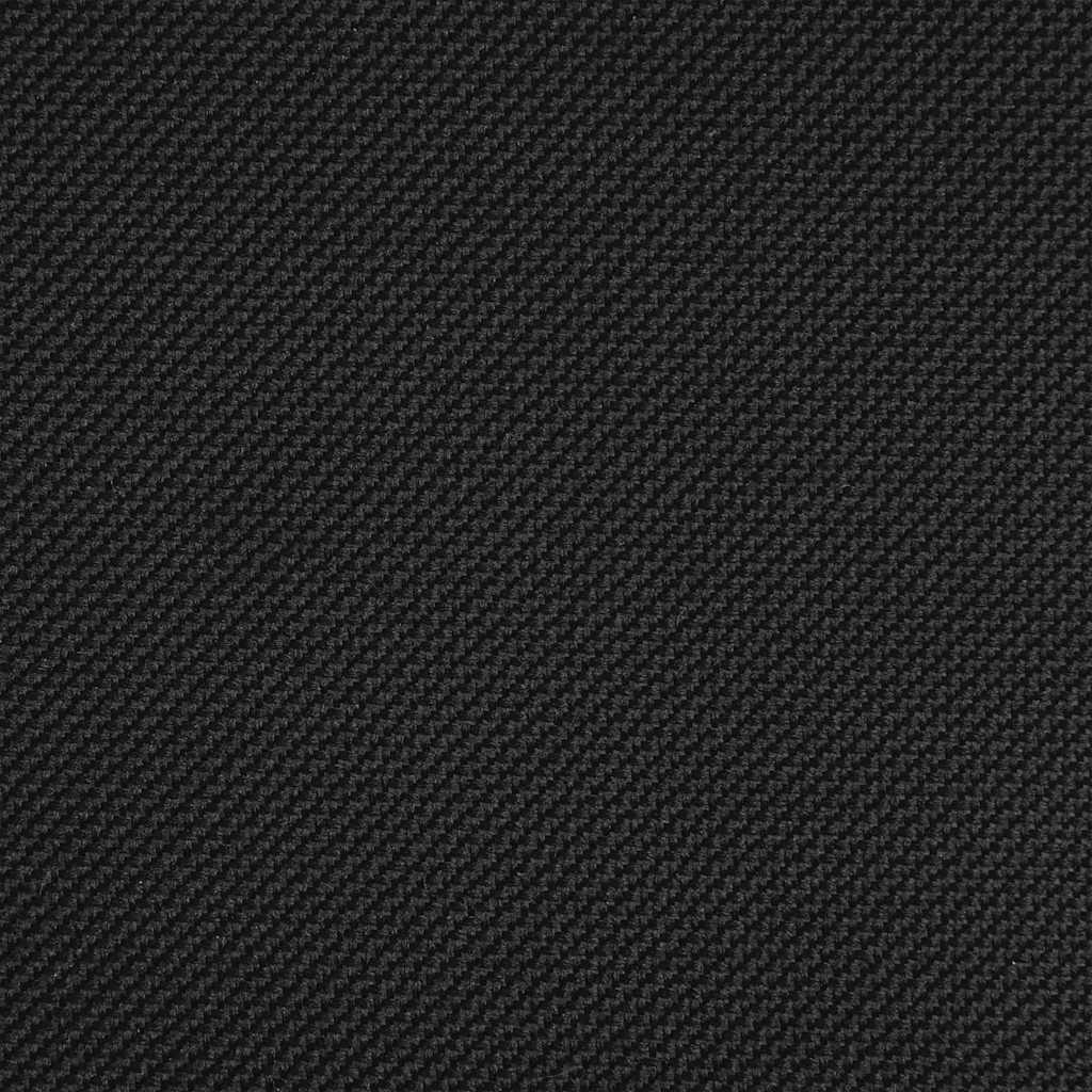 Lettino prendisole pieghevole Nero 56 x 189 x 87cm Tessuto