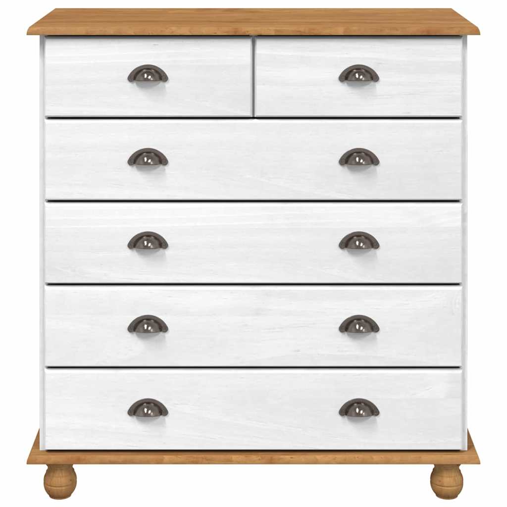 Cassettiera con cassetto ASKIM Bianco 91 x 40 x 95.5 cm
