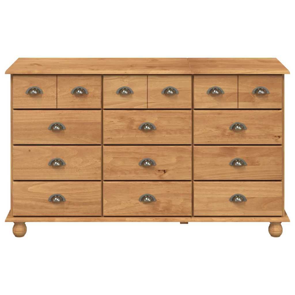 Cassettiera con cassetto ASKIM Marrone 79 x 40 x 133.5 cm