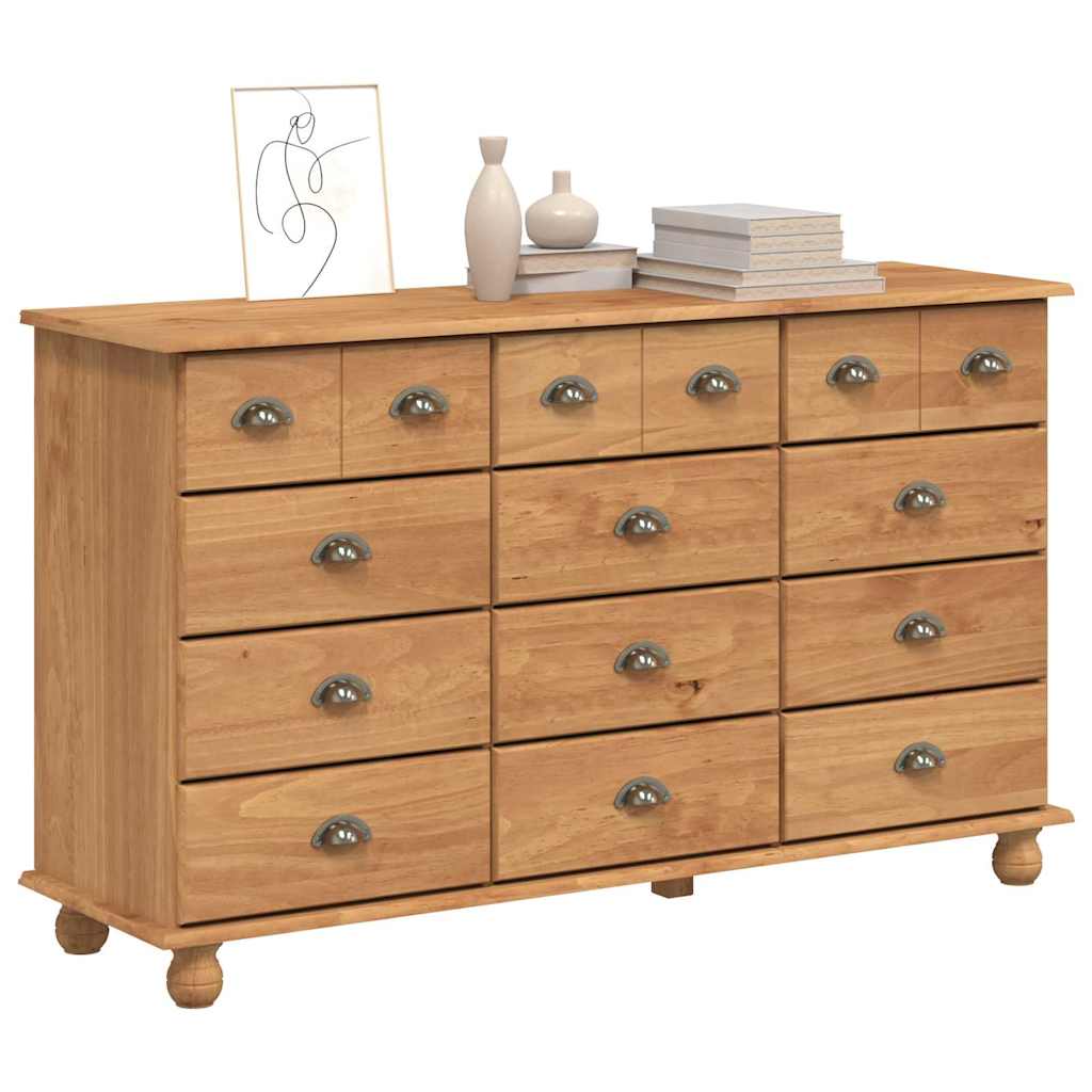 Cassettiera con cassetto ASKIM Marrone 79 x 40 x 133.5 cm