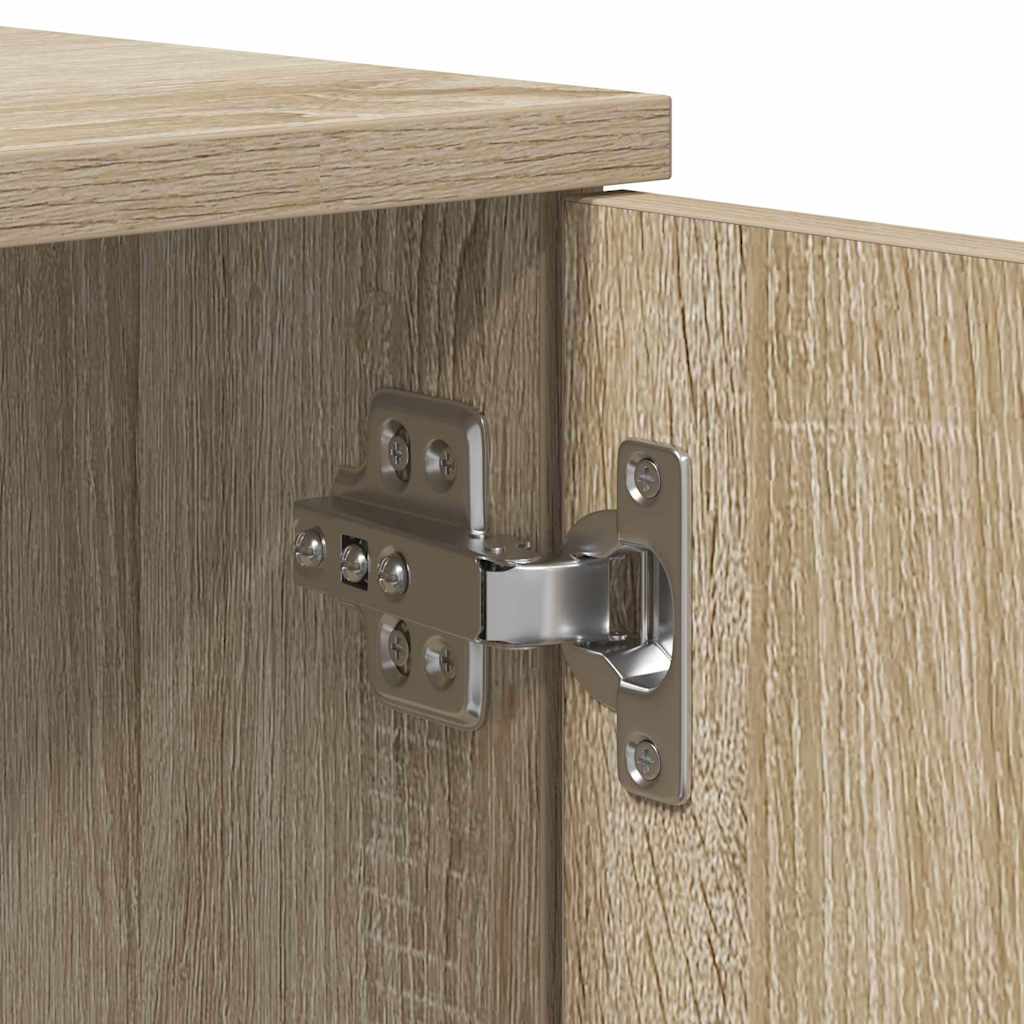 Struttura del letto Rovere Sonoma 80 x 200 cm Legno multistrato | homemem39