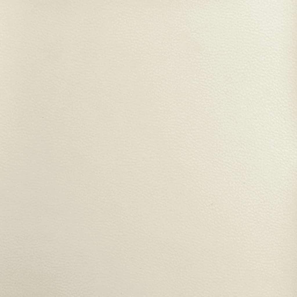 Sedia girevole Crema 63 x 75 x 76 cm Similpelle