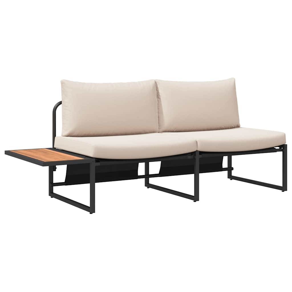 Set da Pranzo per Giardino 3 pcs Talpa Acciaio