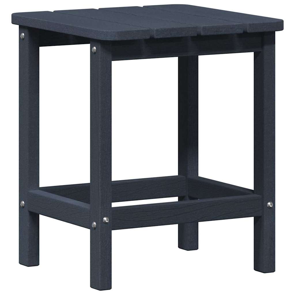 Set Lounge da Giardino 3 pcs Blu marino HDPE