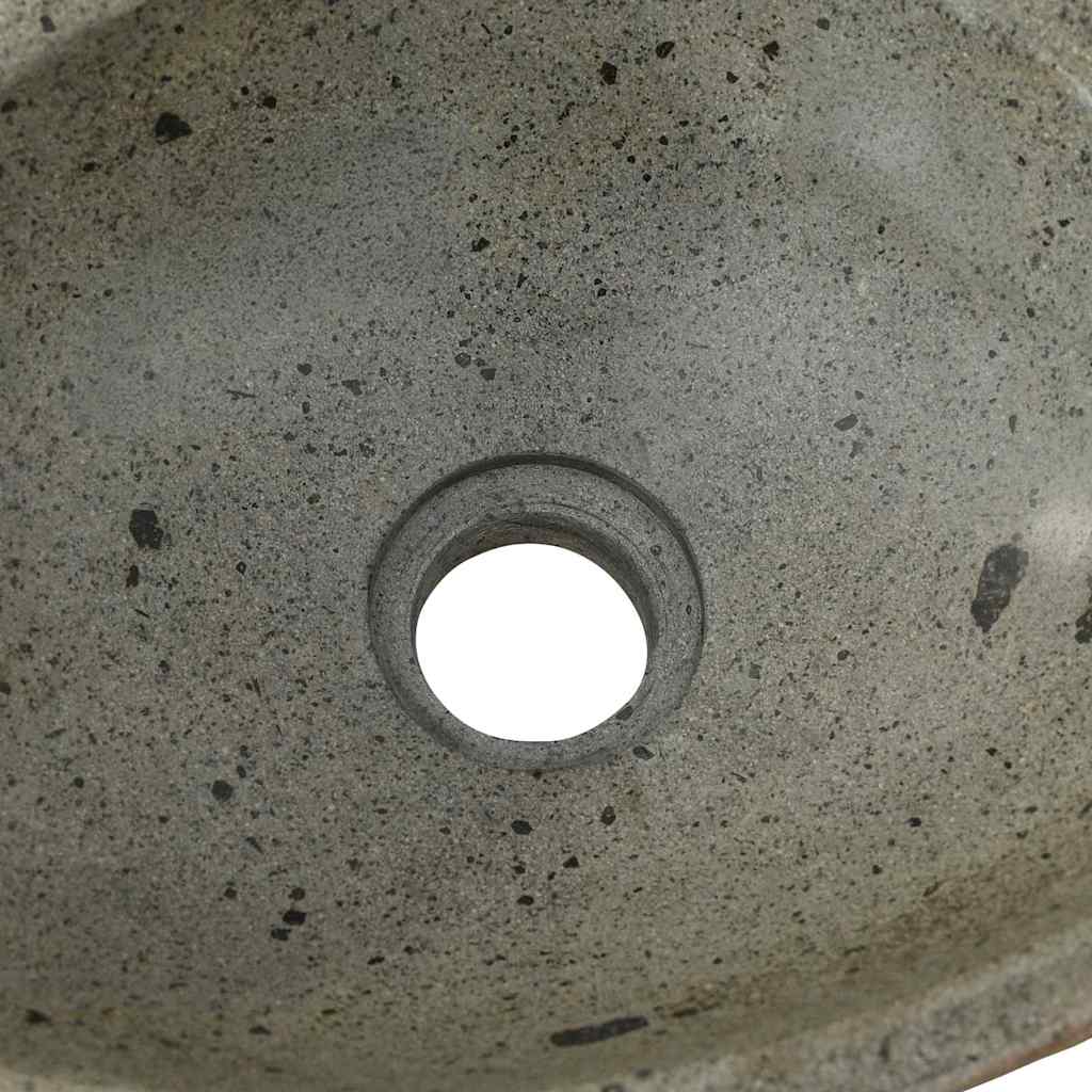 Lavabo Grigio chiaro (30-37) x (25-30) x 12 cm Pietra di Fiume