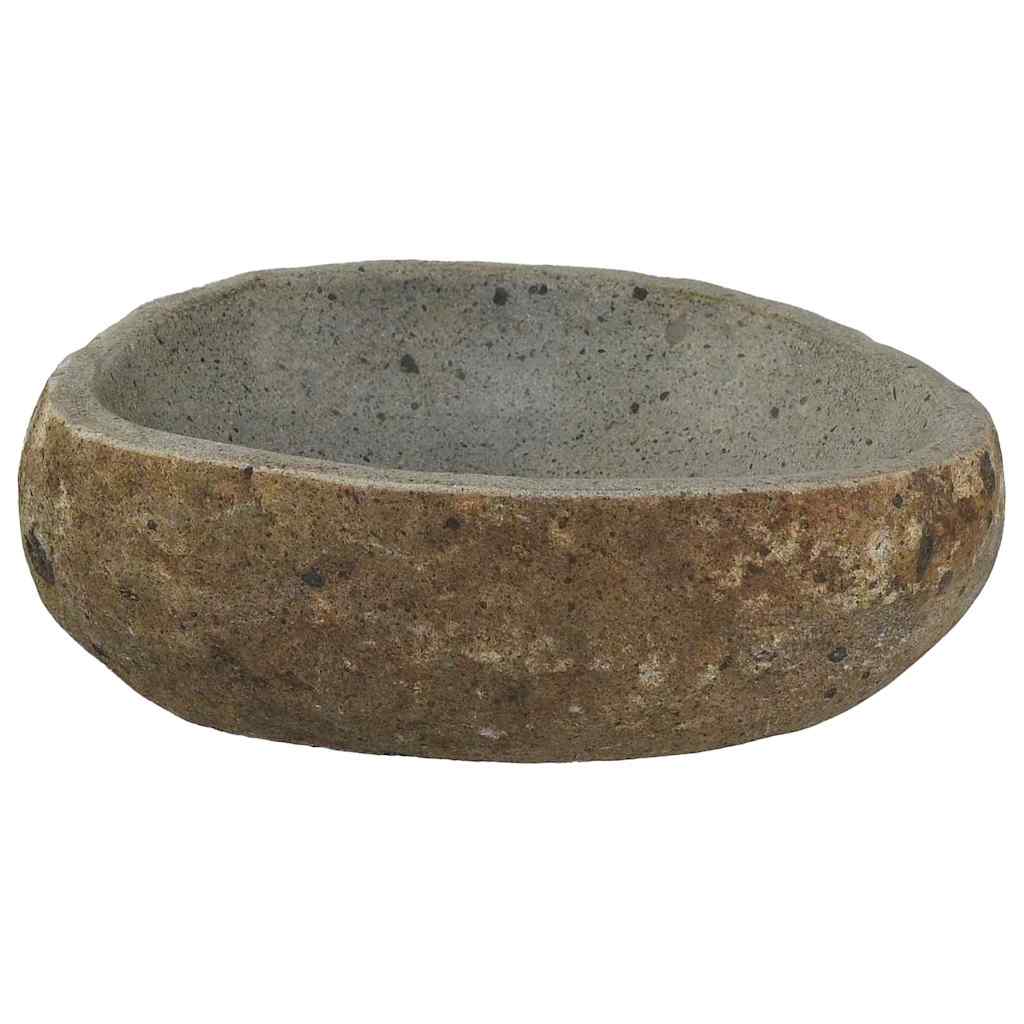 Lavabo Grigio chiaro (30-37) x (25-30) x 12 cm Pietra di Fiume