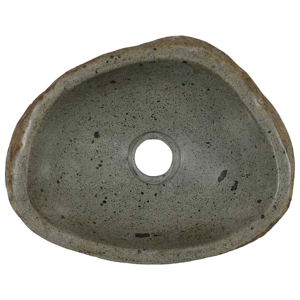 Lavabo Grigio chiaro (30-37) x (25-30) x 12 cm Pietra di Fiume