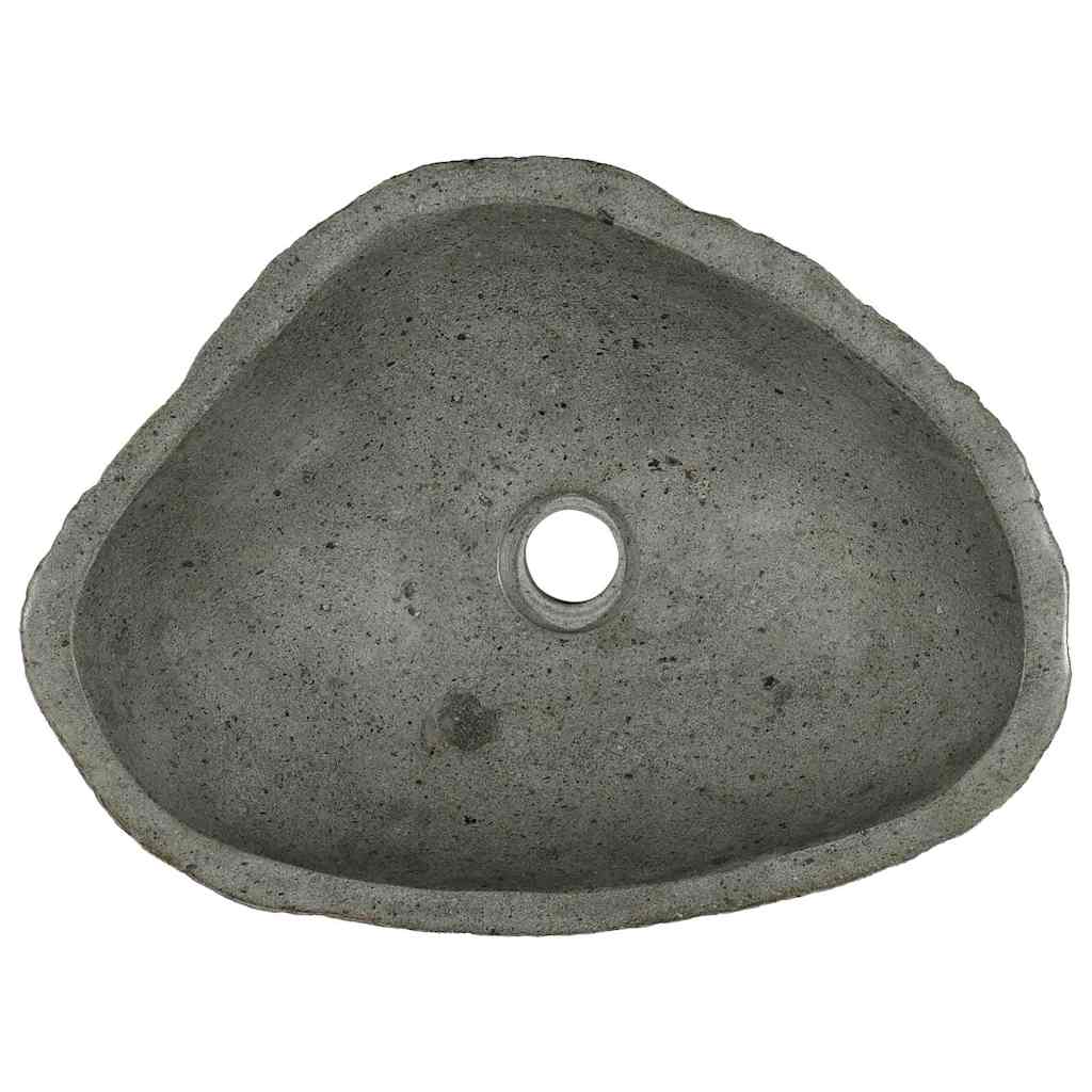 Lavabo Grigio chiaro (46-52) x (35-40) x 15 cm Pietra di Fiume