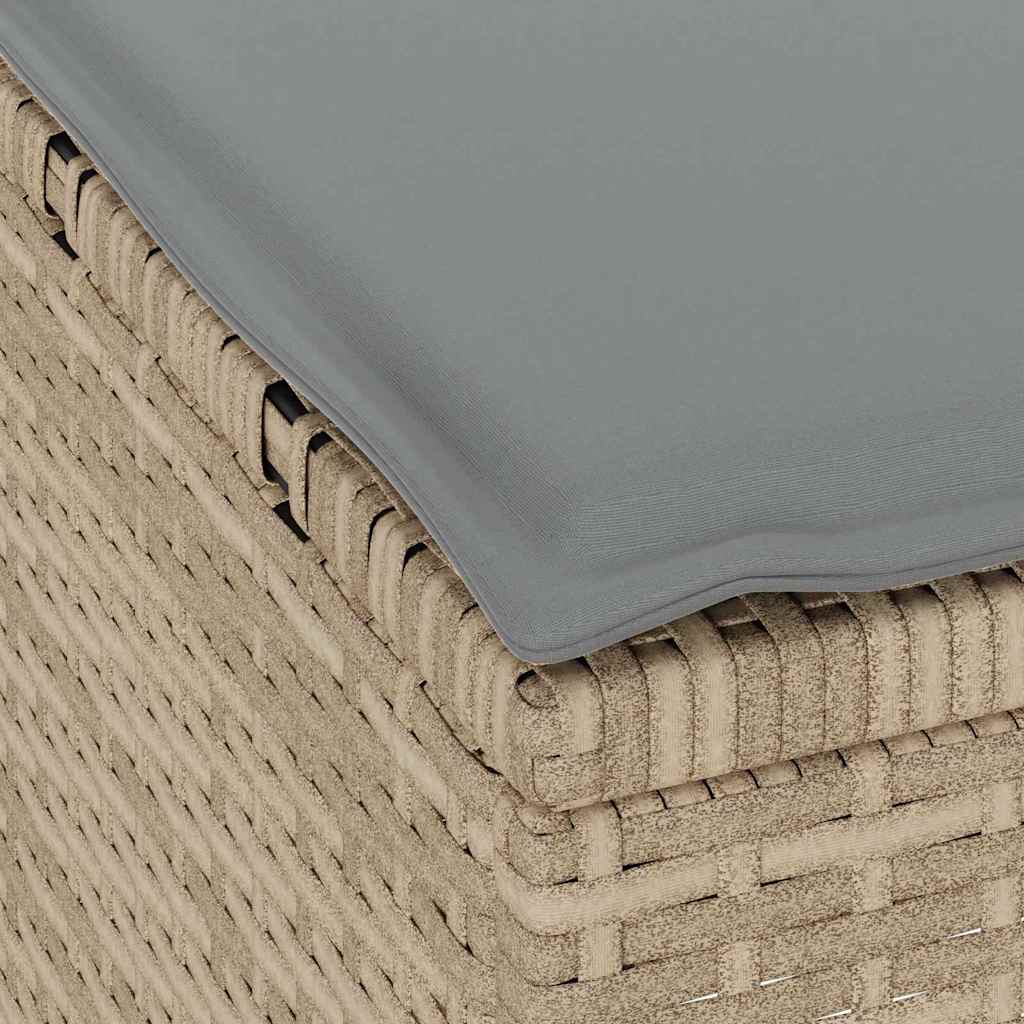 Set da Pranzo per Giardino Beige polyrattan | homemem39