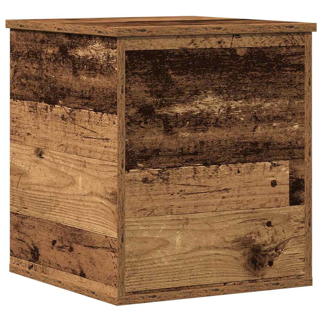 Scatola di Stoccaggio Legno vecchio 40 x 42 x 46 cm