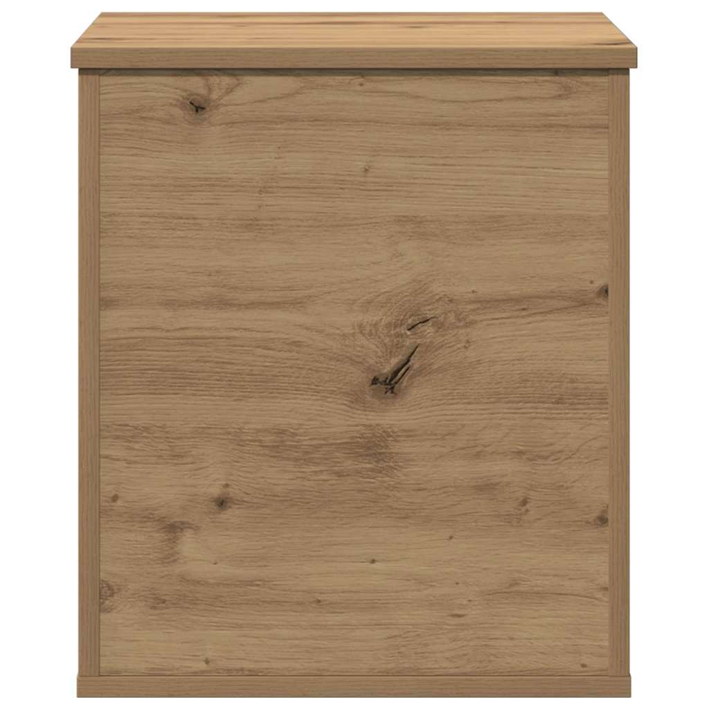 Scatola di Stoccaggio rovere artigianale 40 x 42 x 46 cm