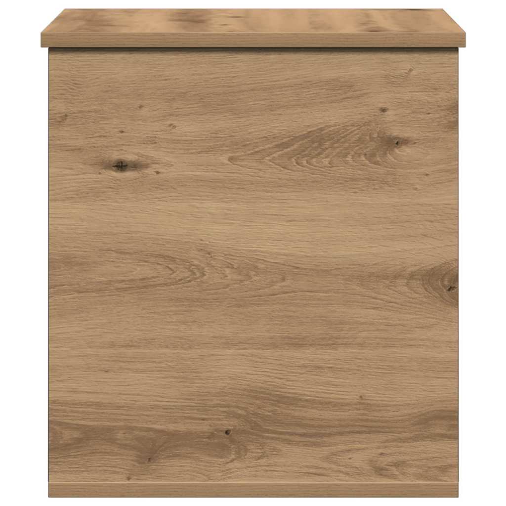 Scatola di Stoccaggio rovere artigianale 40 x 42 x 46 cm
