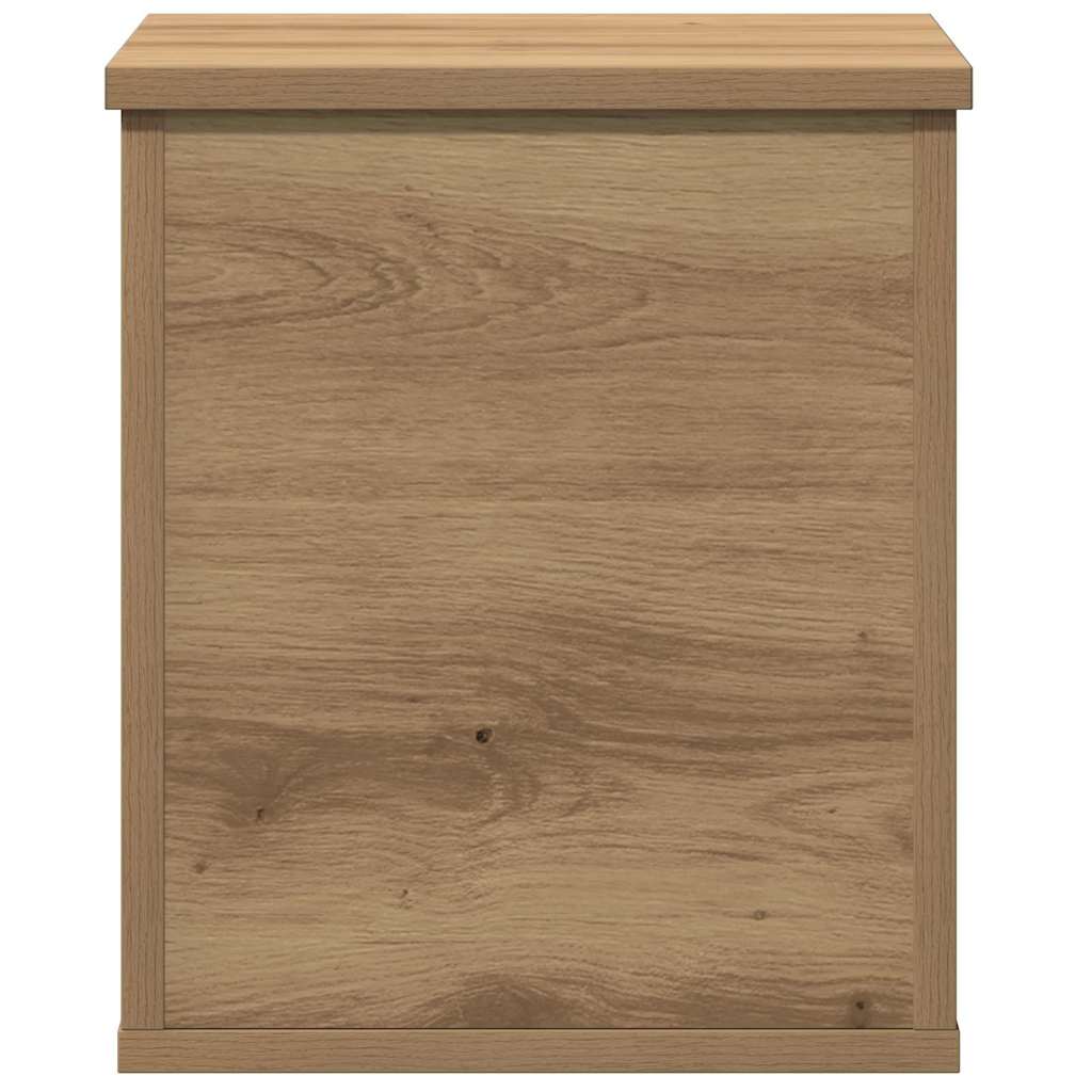 Scatola di Stoccaggio rovere artigianale 30 x 35 x 35 cm