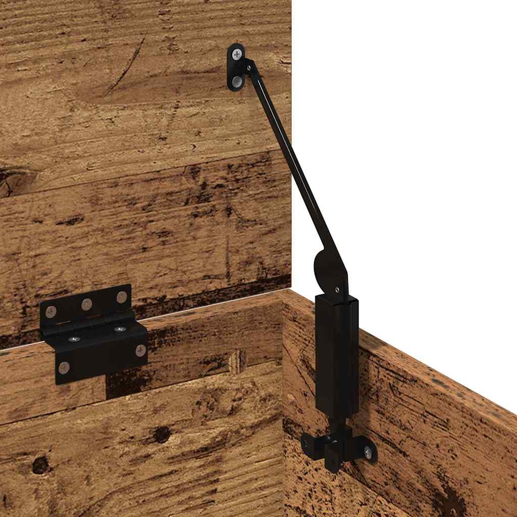 Scatola di Stoccaggio Legno vecchio 90 x 35 x 35 cm