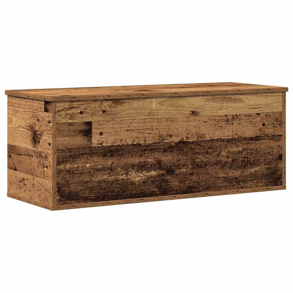 Scatola di Stoccaggio Legno vecchio 90 x 35 x 35 cm