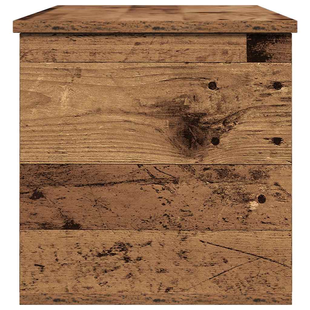 Scatola di Stoccaggio Legno vecchio 90 x 35 x 35 cm