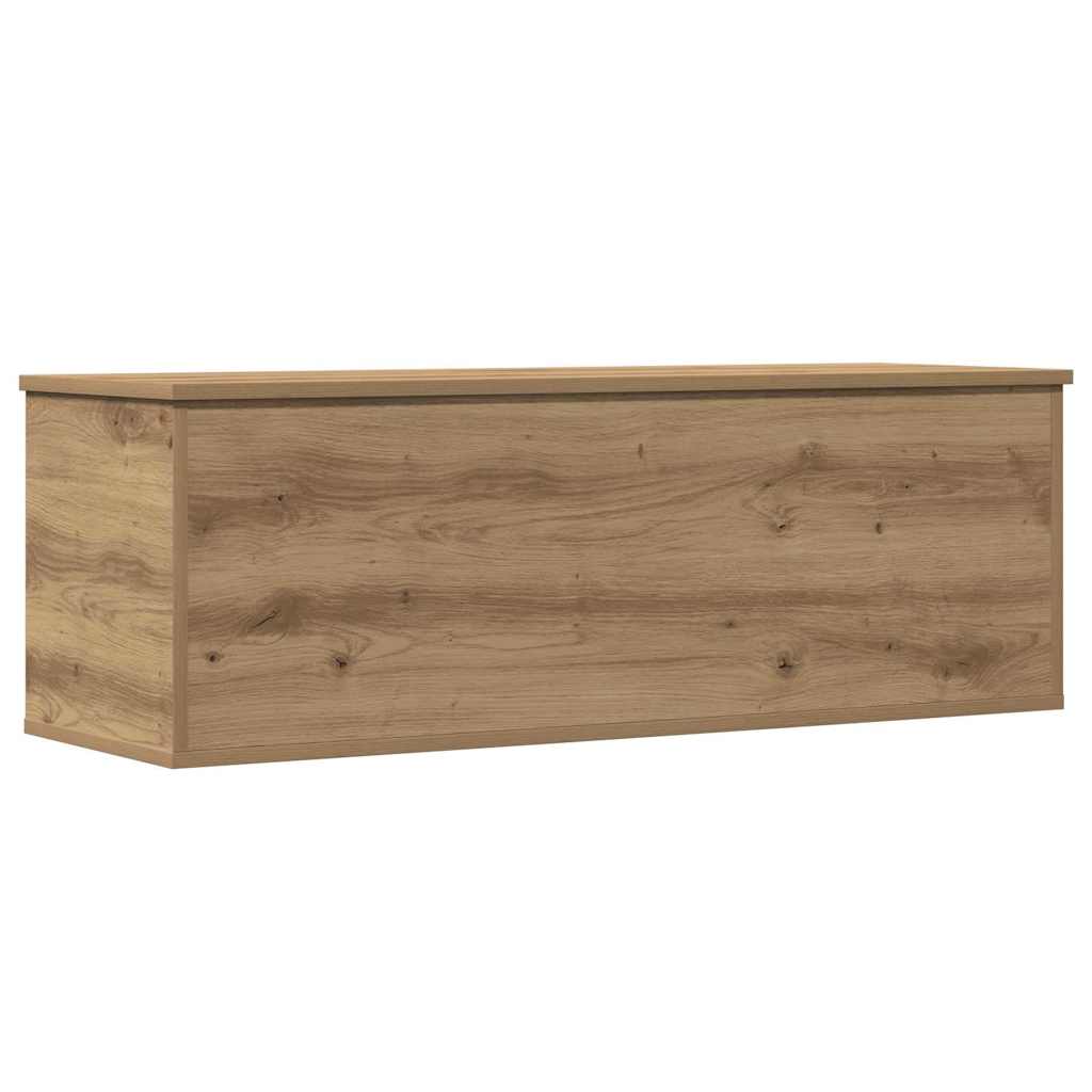 Scatola di Stoccaggio rovere artigianale 102 x 35 x 35 cm