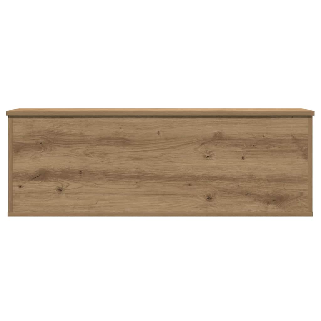 Scatola di Stoccaggio rovere artigianale 102 x 35 x 35 cm