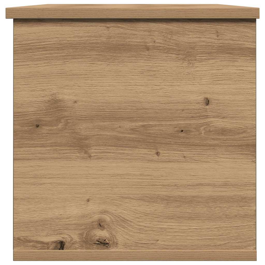 Scatola di Stoccaggio rovere artigianale 102 x 35 x 35 cm