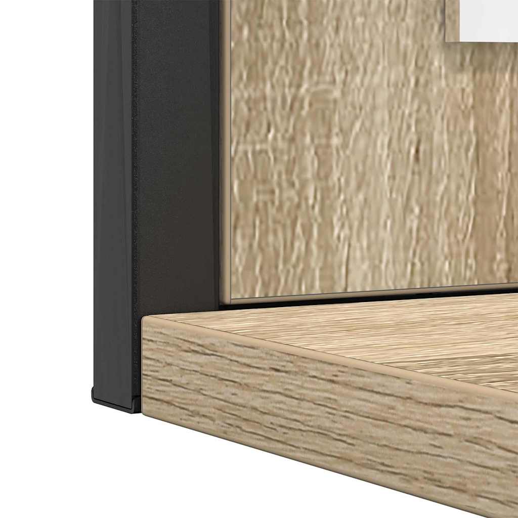 Set di mobili per il bagno 3 pz Marrone 33 x 33 x 120,5 cm