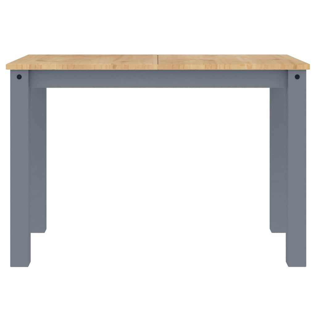 Set da Pranzo 3 pz Panama Grigio in Legno Massello di Pino