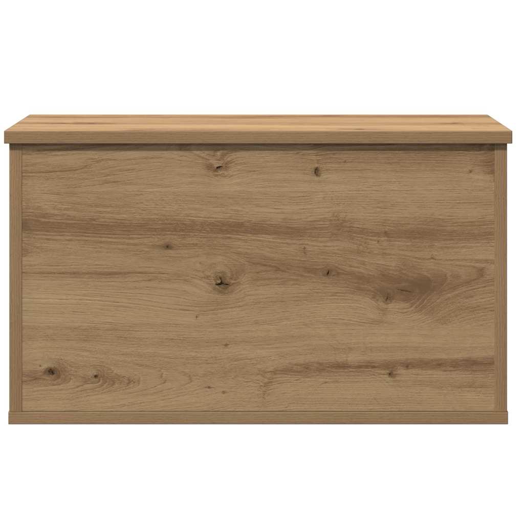 Scatola di Stoccaggio rovere artigianale 60 x 35 x 35 cm