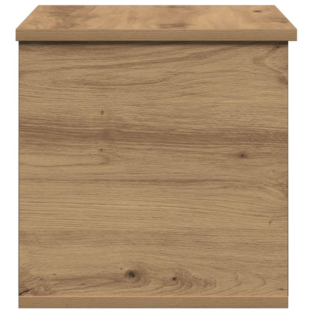 Scatola di Stoccaggio rovere artigianale 60 x 35 x 35 cm