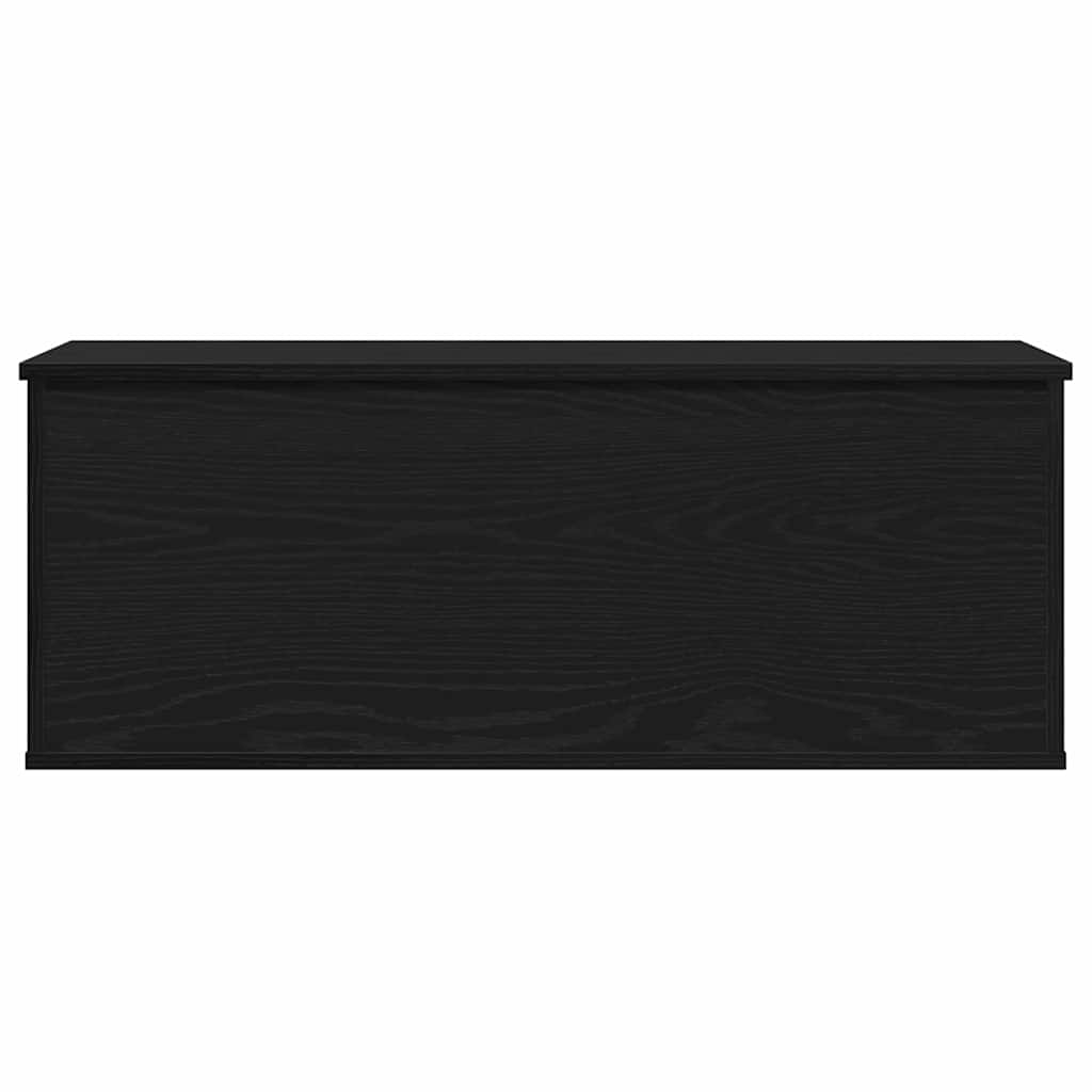 Scatola di Stoccaggio Rovere nero 90 x 35 x 35 cm