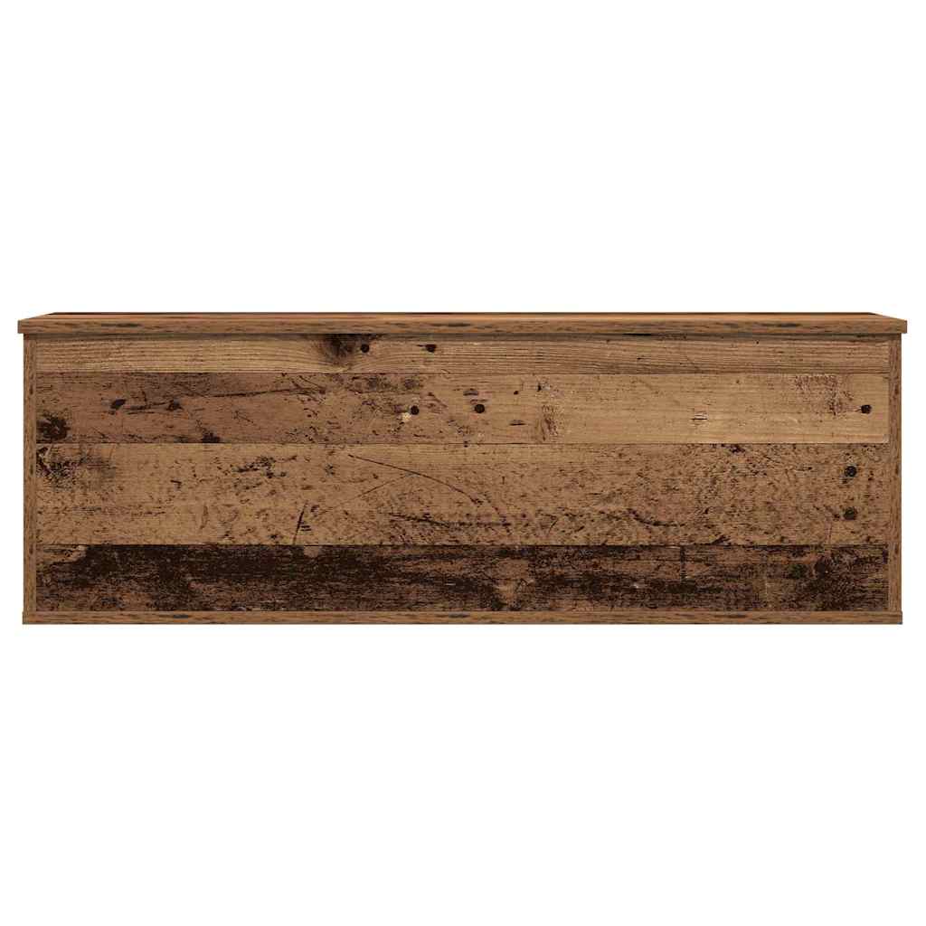 Scatola di Stoccaggio Legno vecchio 102 x 35 x 35 cm