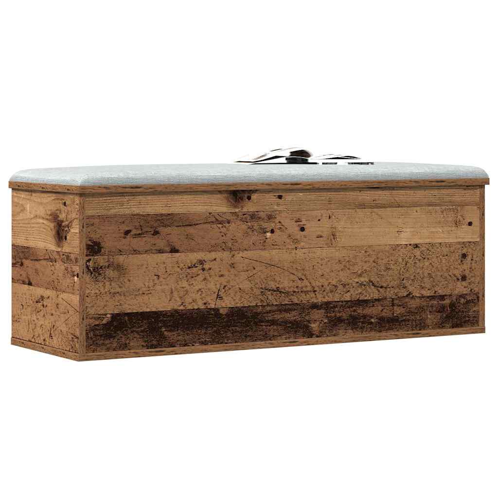 Scatola di Stoccaggio Legno vecchio 102 x 35 x 35 cm