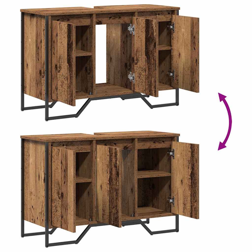 Mobiletto per Lavabo Altro Legno vecchio 91 x 35 x 60 cm | homemem39