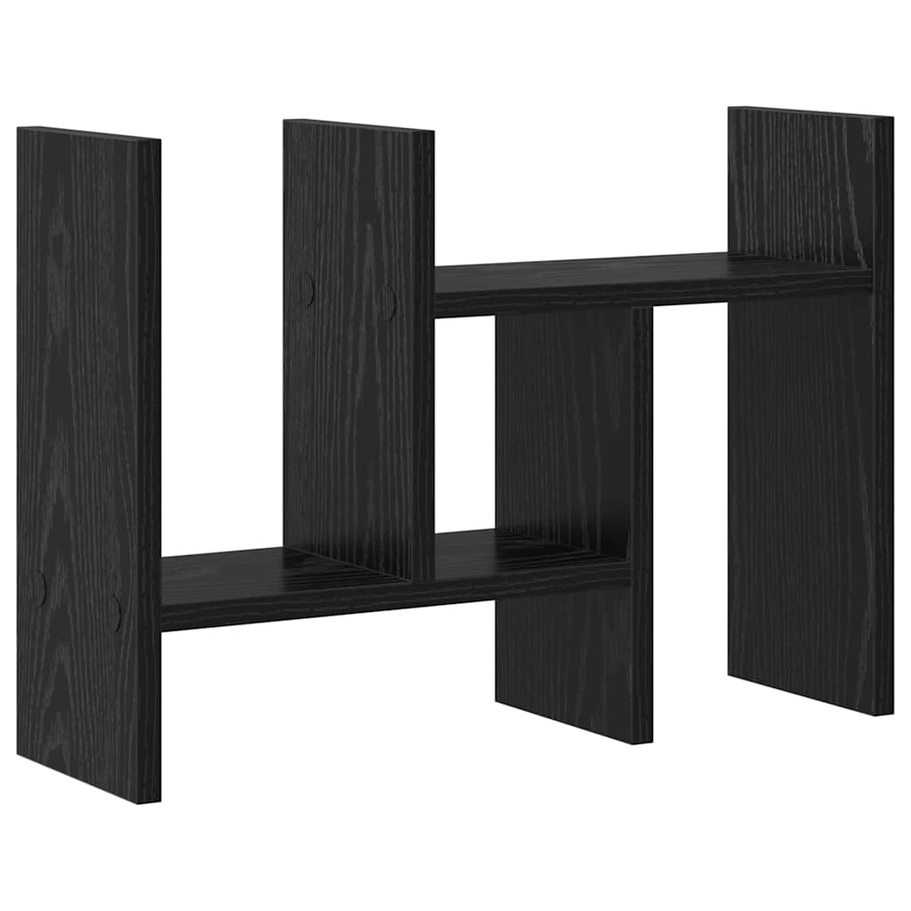 Organizzatore da scrivania Rovere nero 34.5 x 15.5 x 35.5 cm