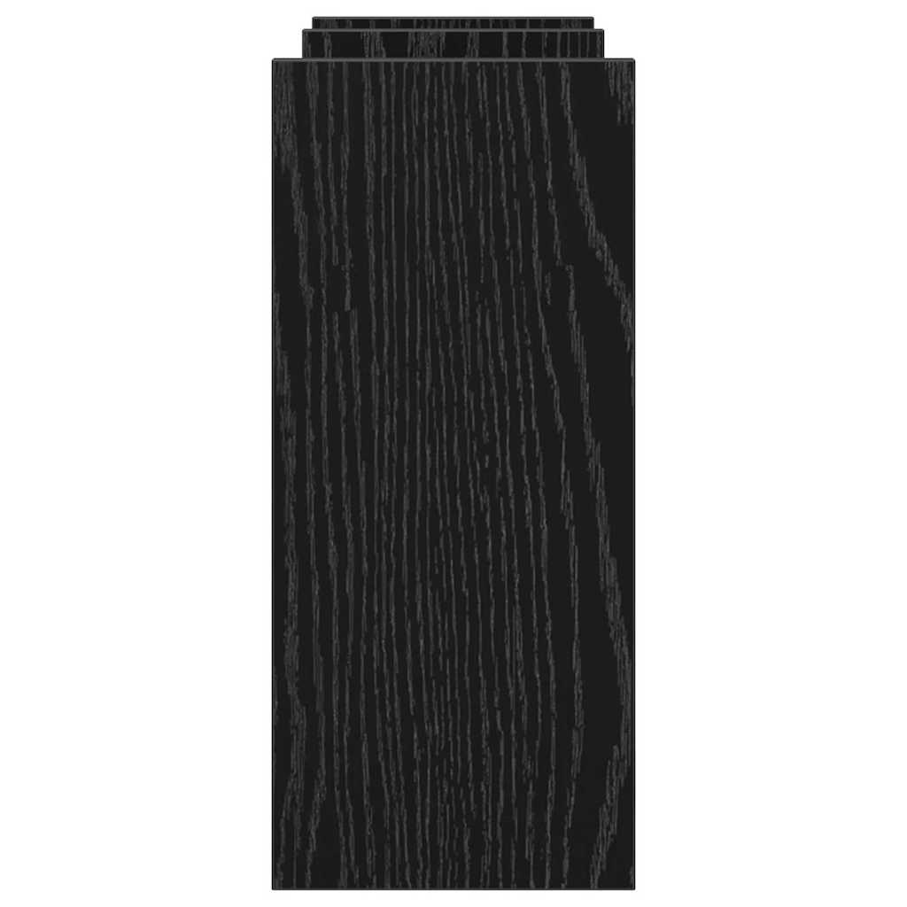 Organizzatore da scrivania Rovere nero 34.5 x 15.5 x 35.5 cm