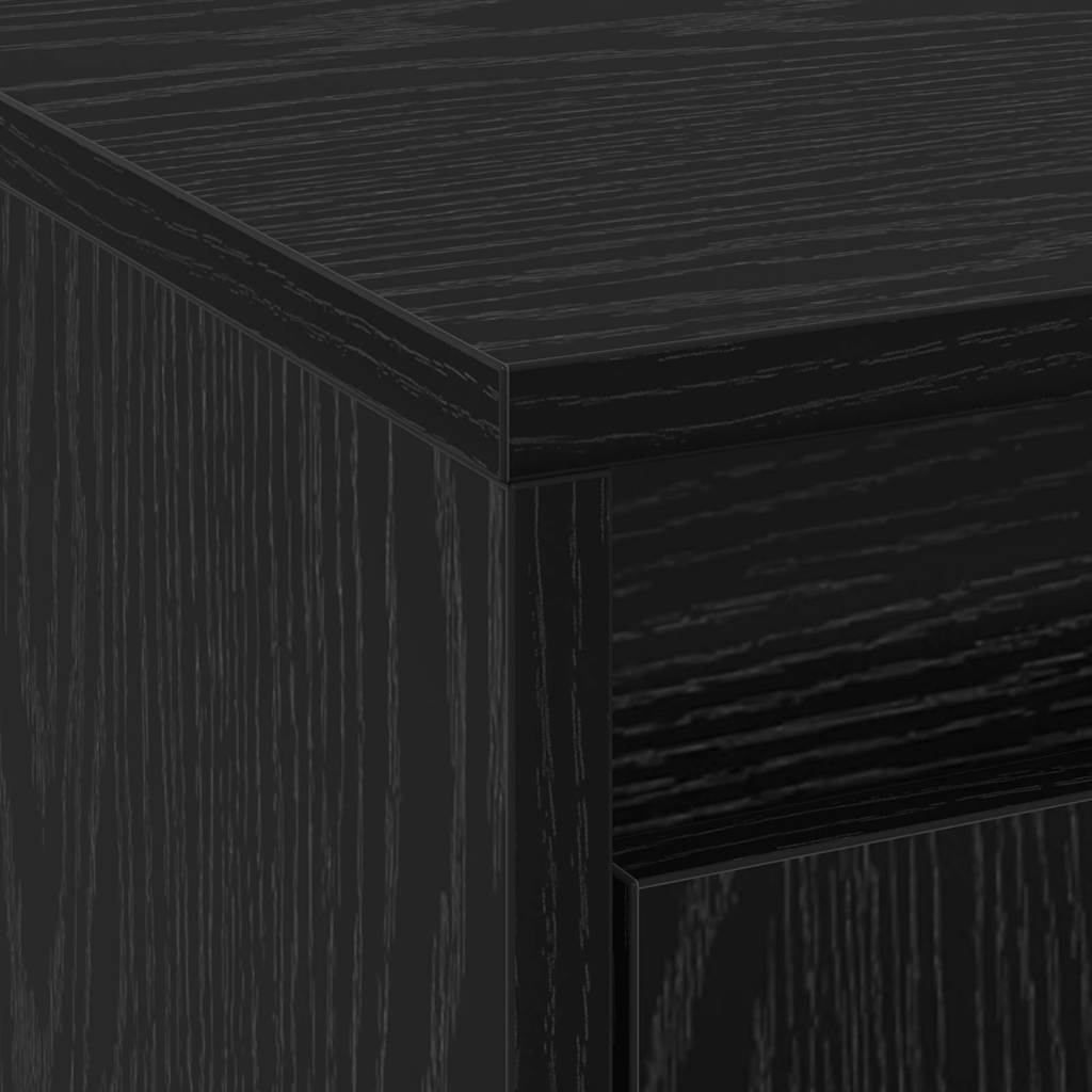 Unità TV Nero 139,5 x 34 x 50 cm Legno multistrato