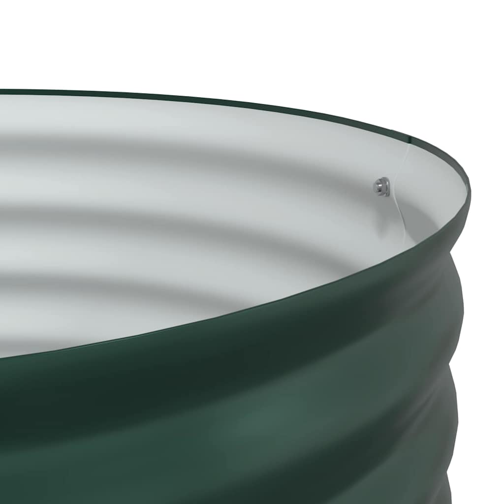 Letto da Giardino Verde 80 x 80 x 44 cm Acciaio