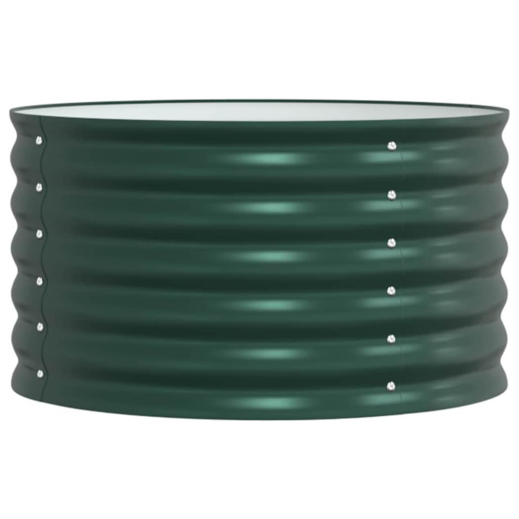 Letto da Giardino Verde 80 x 80 x 44 cm Acciaio