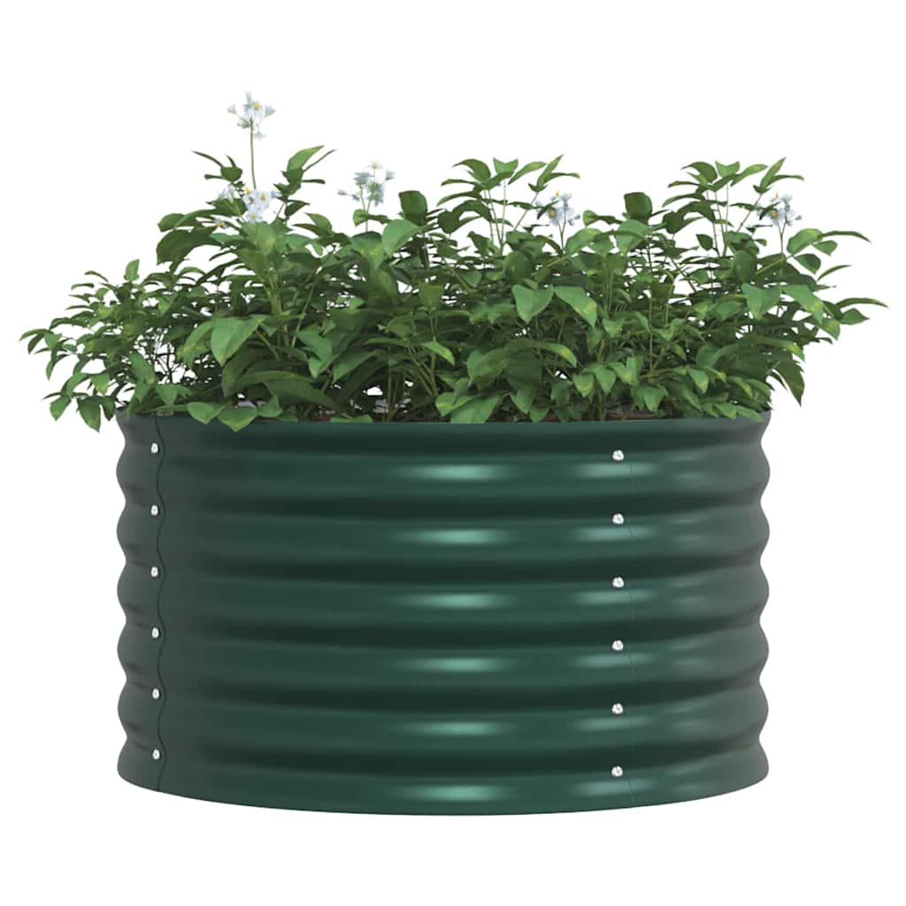 Letto da Giardino Verde 80 x 80 x 44 cm Acciaio