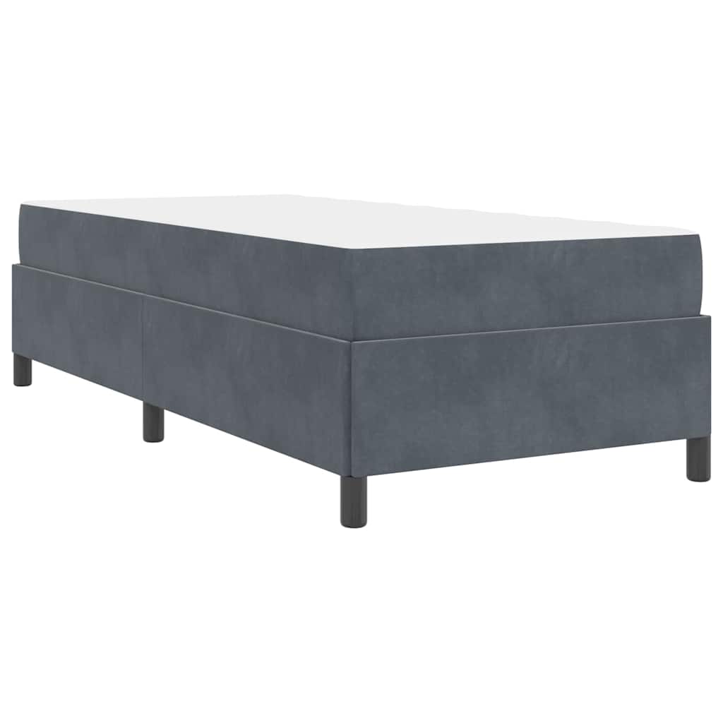 Struttura del letto Grigio scuro, Verde scuro e Bianco