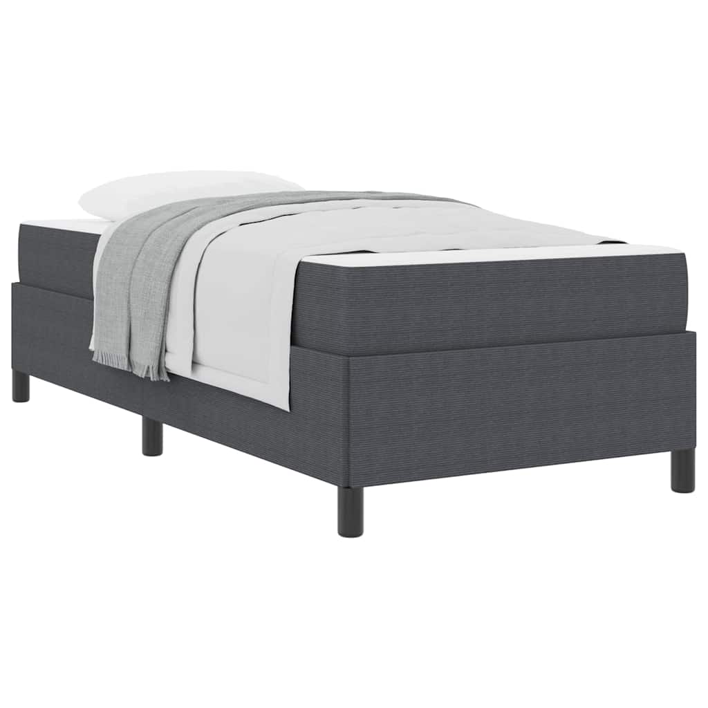 Struttura del letto Grigio scuro 100 x 200 cm