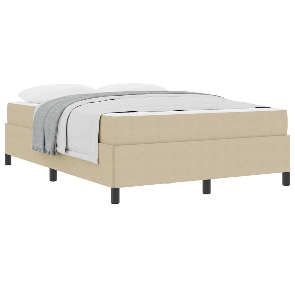 Struttura del letto Verde grigio chiaro 140 x 190 cm