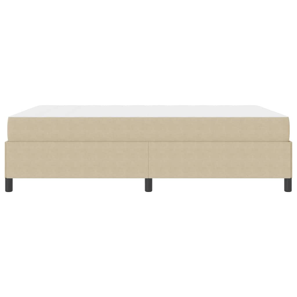 Struttura del letto Verde grigio chiaro 140 x 190 cm