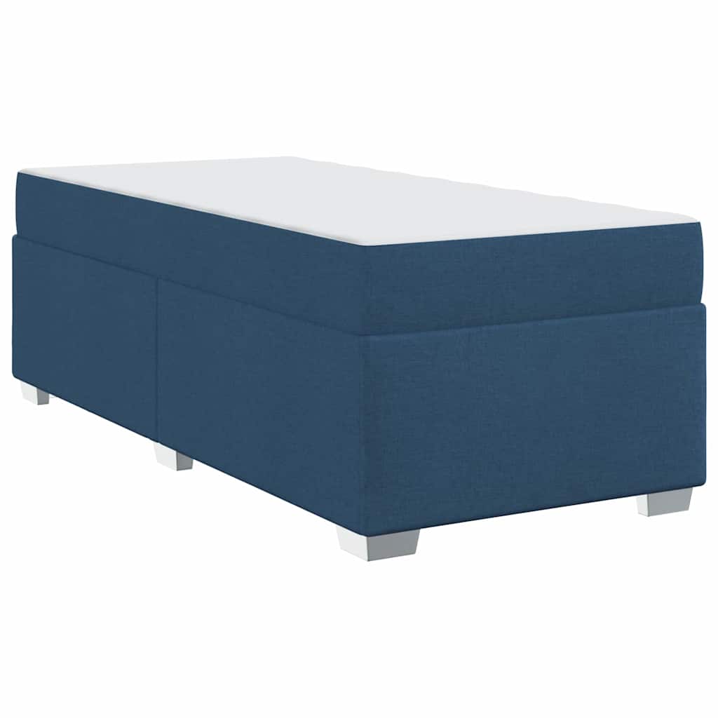 Struttura del letto Blu 90 x 190 cm Tessuto