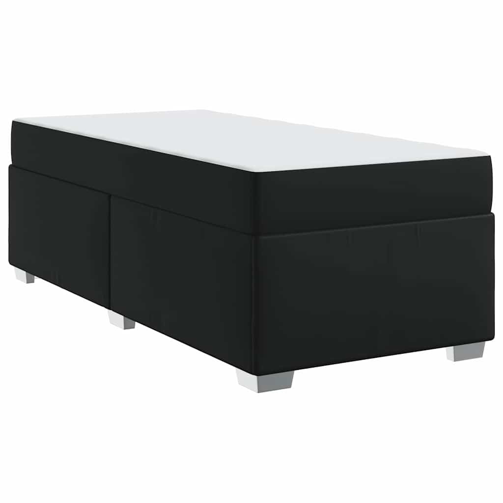 Struttura del letto Nero 90 x 200 cm Pelle sintetica
