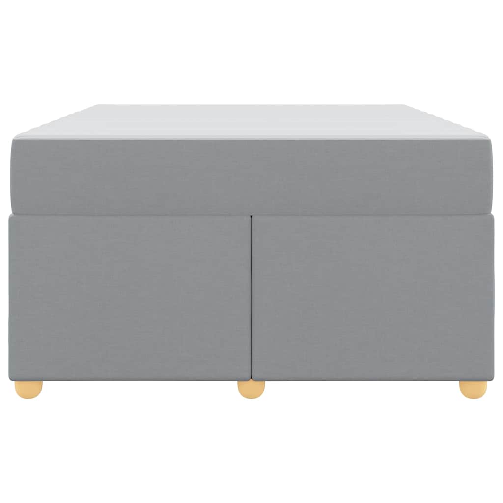Struttura del letto Grigio chiaro 120 x 190 cm Tessuto