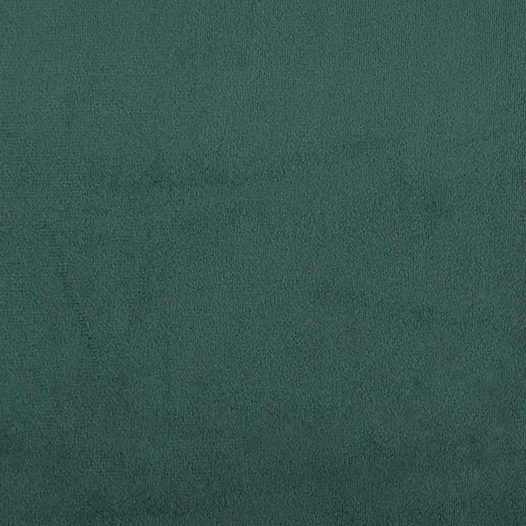 Unità di Divano Modulare Senza Braccioli 2 pcs Verde scuro
