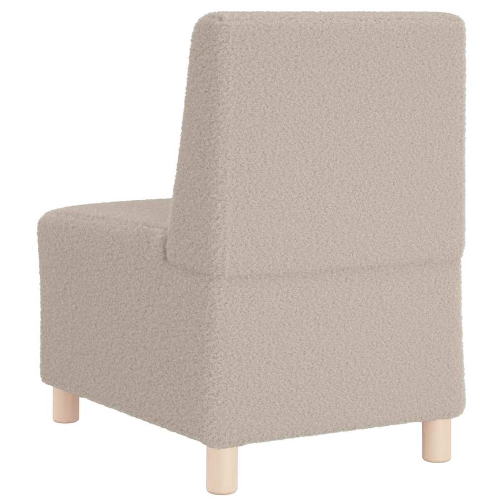Unità di Divano Modulare Senza Braccioli 2 pcs Grigio chiaro